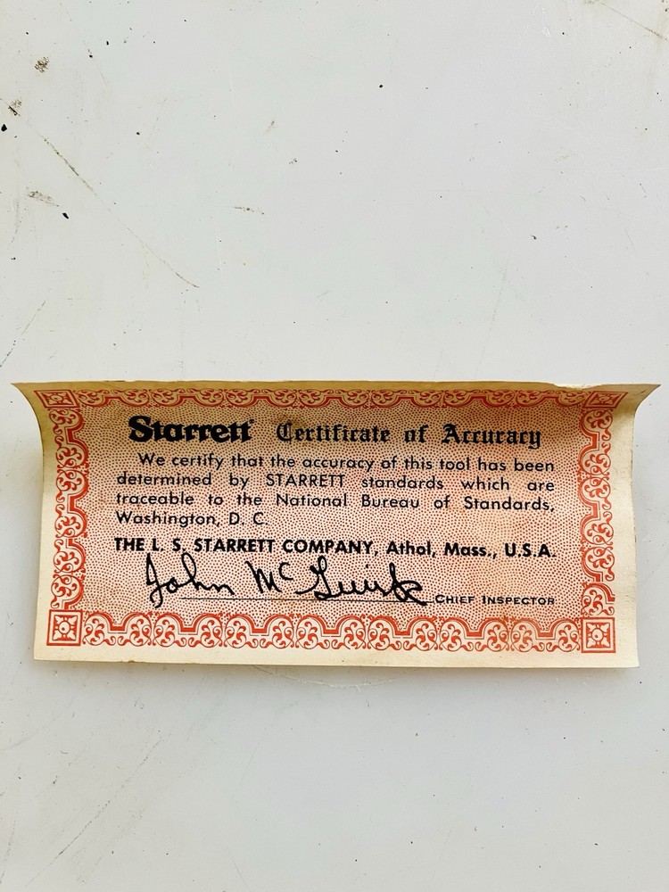 Starrett Inside Micrometer 701A