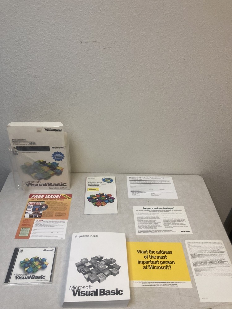 Microsoft Visual Basic Standard Edition Version 4.0