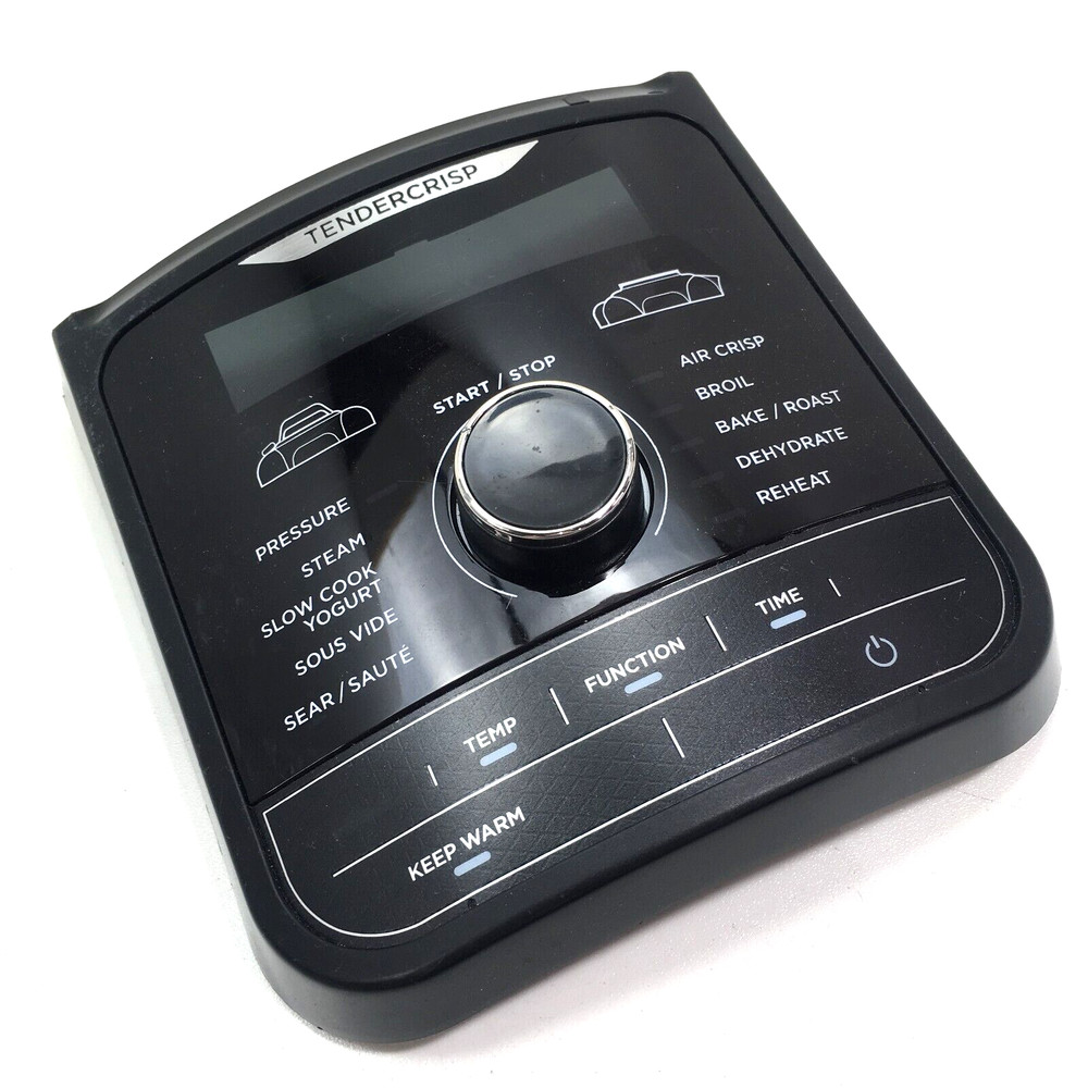 Ninja FD402 (10 SETTINGS) FACEPLATE TOUCH BUTTON CONTROL PANEL W/ DIAL OEM Part