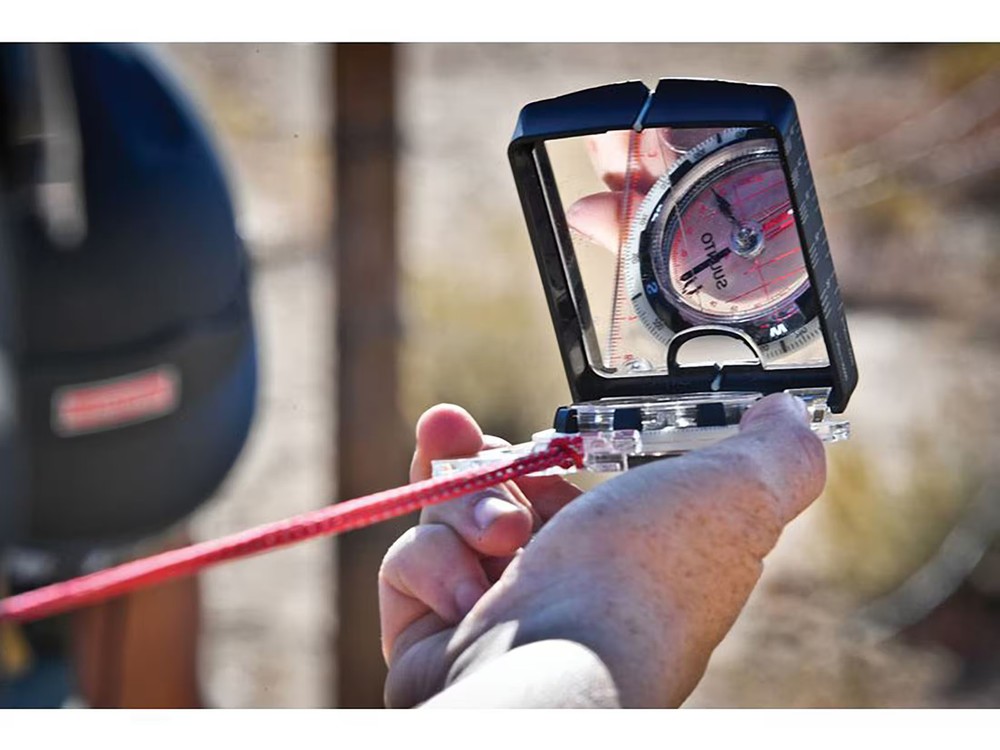 Suunto MC-2 USGS Mirror Compass Clear