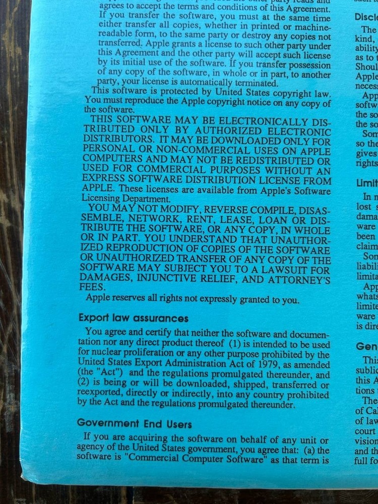 Apple MPW C Language Version 1.0 Manual APDA Vintage Developer Docs