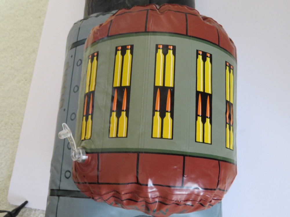 THINKGEEK Inflatable Minigun ARM ! Tested
