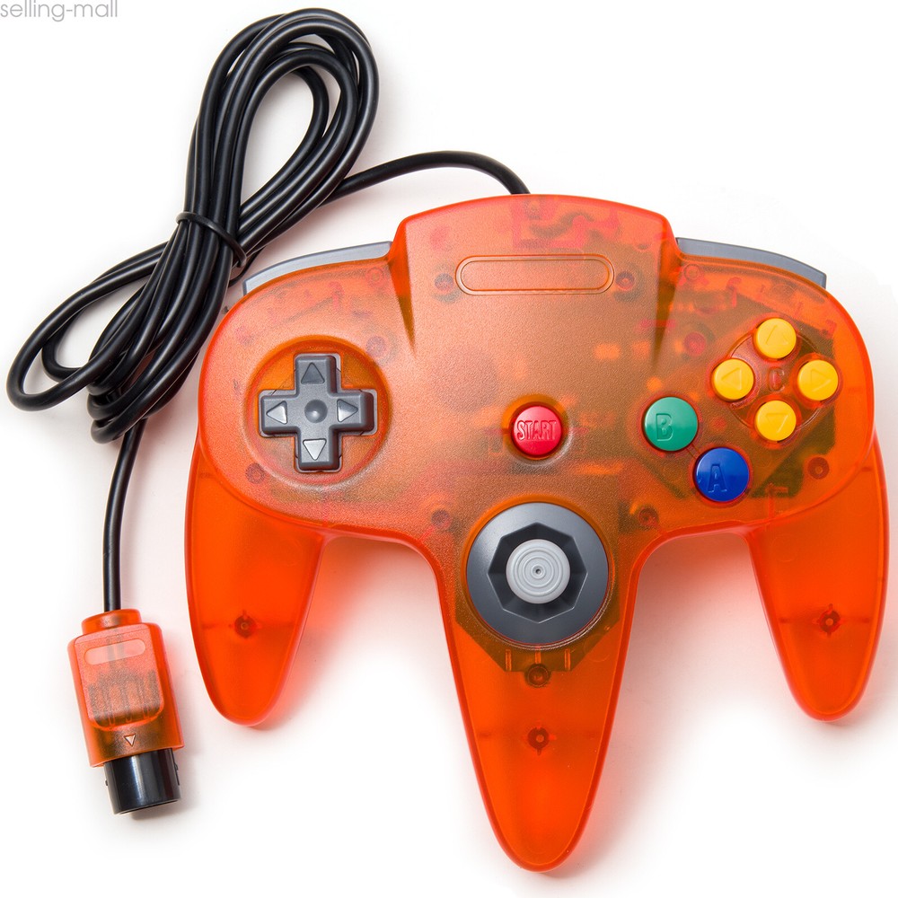 for N64 Console Games Wired Controllers Gamepad Joystick /1.8m Extension Cable