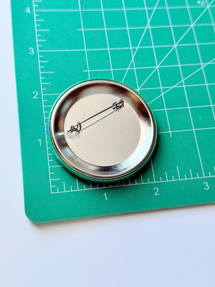 100pc 2.25 Inch Custom "Your Logo/Design" Pinback Buttons