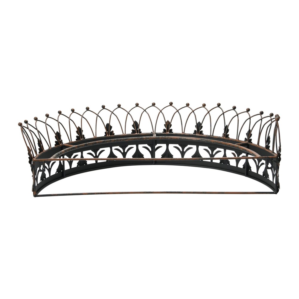 Metal Curtain Crown Rust