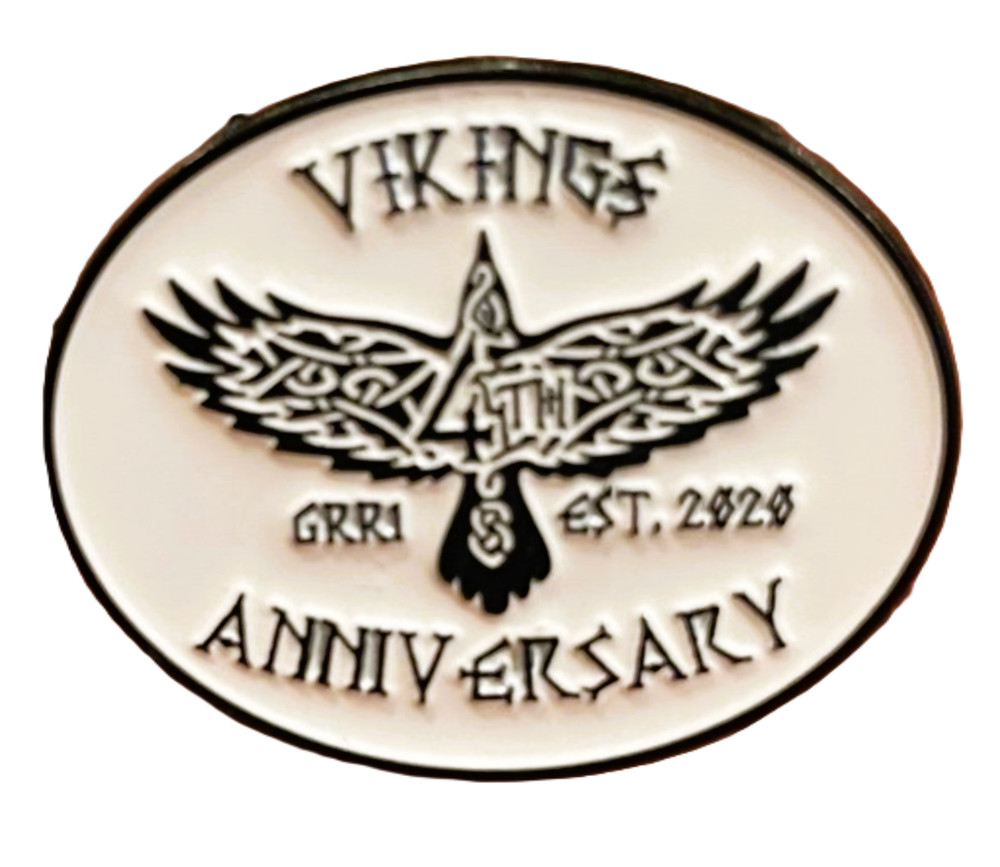 4 YEAR Anniversary Amazon Peccy GRR1 Pin