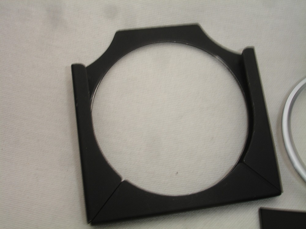 Two Kodak Gelatin Filter Frame Holder - 3in. Square + adapter