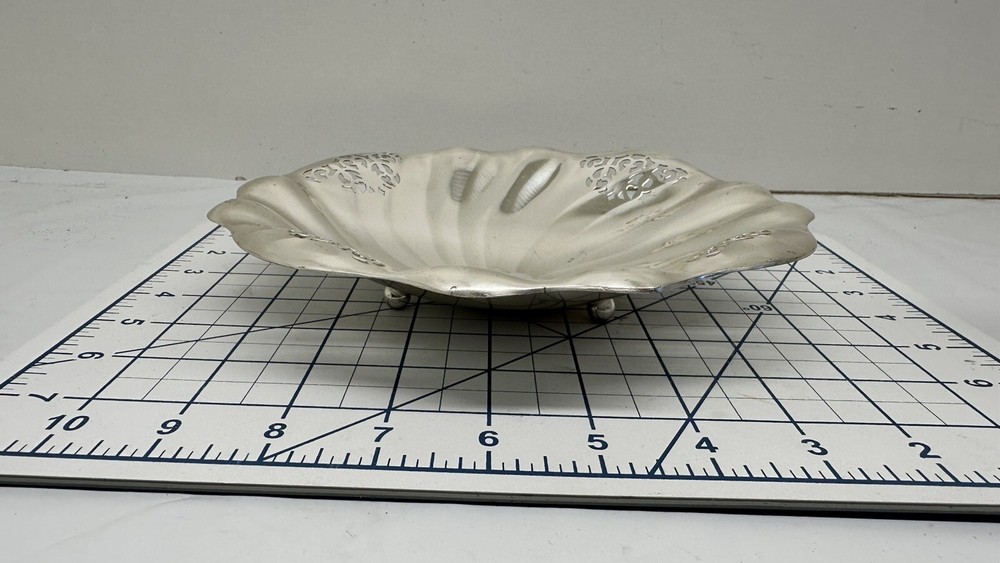HKE Silveplated 8” Candy Dish