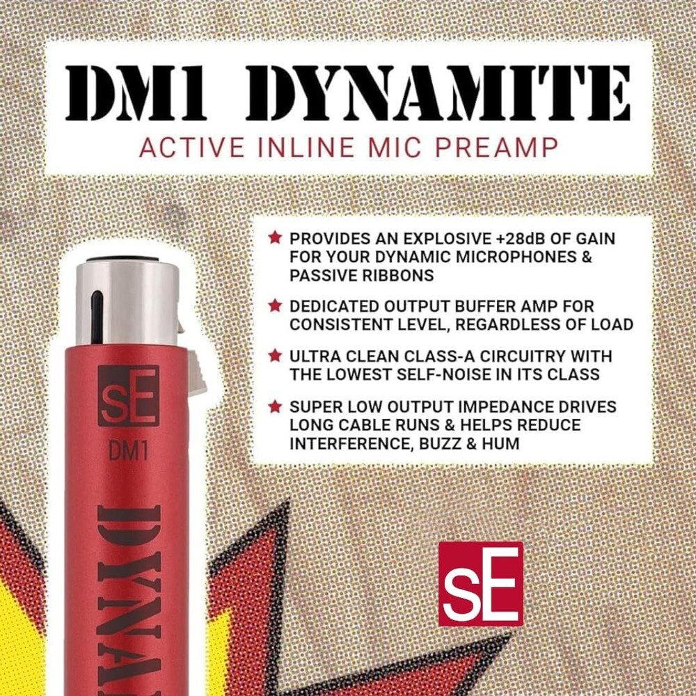 - Dynamite Active In-Line Preamp