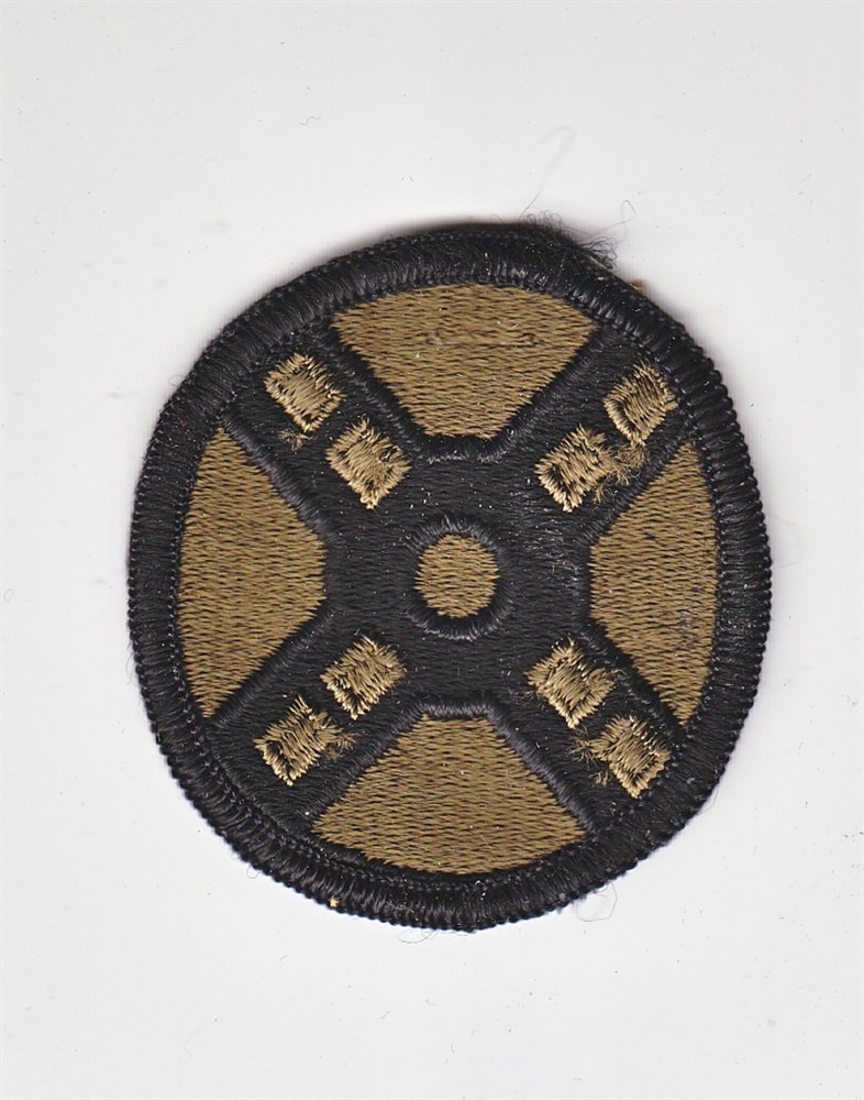 Army Patch: 425th Transportation Command - Subdued,  merrowed edge