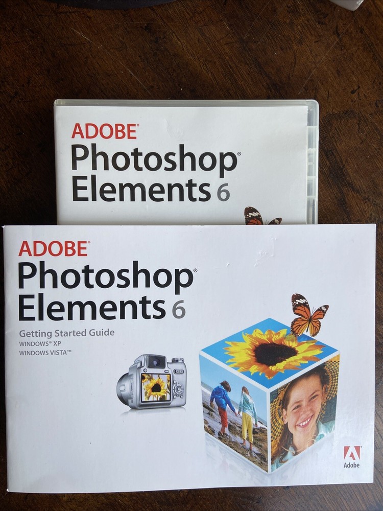 Adobe Photoshop Elements 6 w/ Instruction Guide