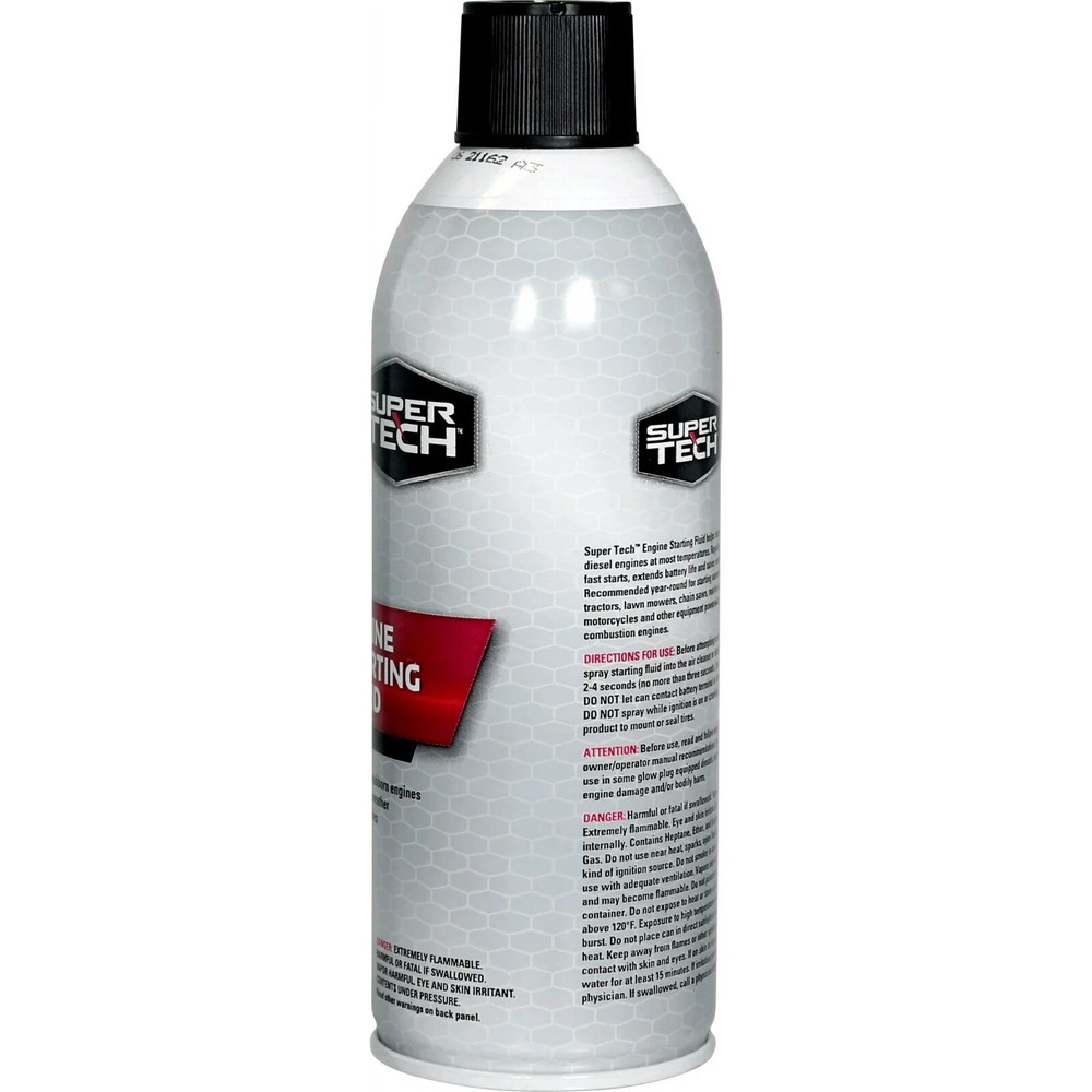 (12 pack) Super Tech Engine Starting Fluid - 11 fl oz (1 Count)