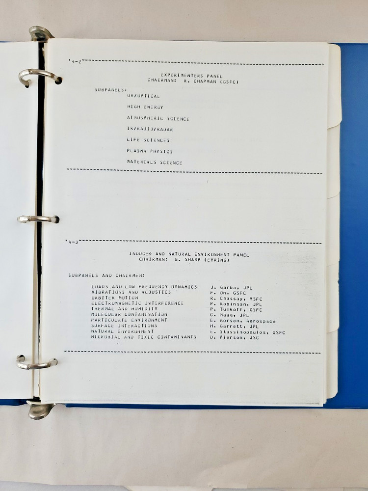 NASA Shuttle Environment Plan January 1985