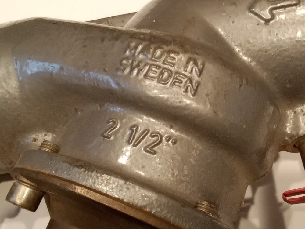 IMI TA STAG BALANCING VALVE 2 1/2" Groove Connection Sweden