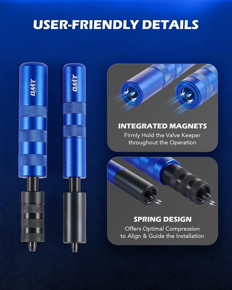 Orion Motor Tech Valve Spring Compressor Tool Kit, Keeper Remover...