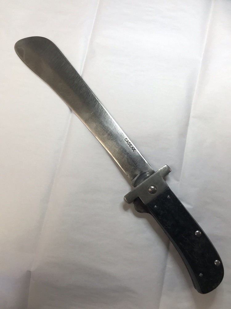 WW2 CASE XX Folding Survival Machete M-592 - No Guard