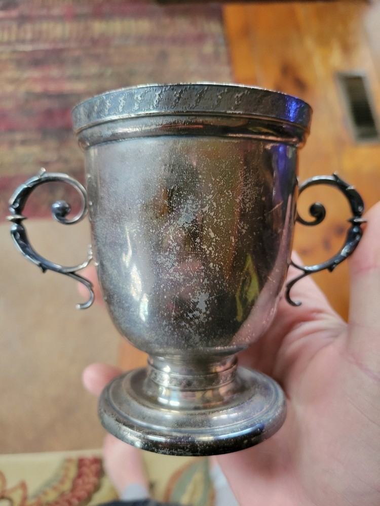 Tiffany Trophy Cup (7.6oz Solid 92.5 Sterling Silver)