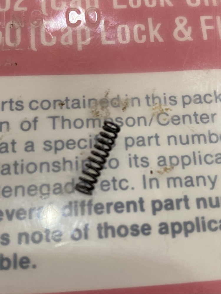 1x Thompson Center Sear Spring Flintlock Percussion Lock Hawken Muzzleloader TC