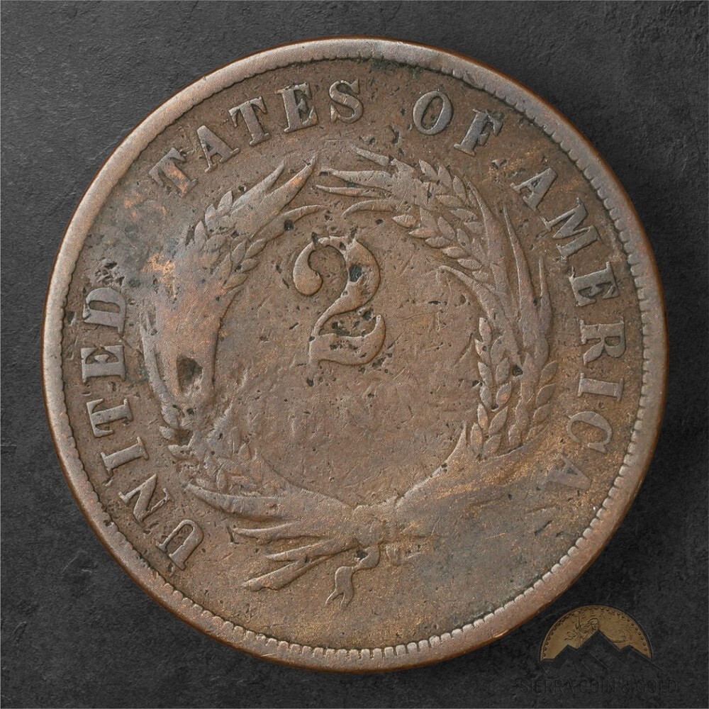 1867 TWO CENT PIECE 2C - PHILADELPHIA