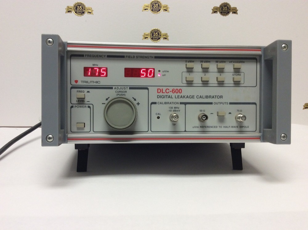 Trilithic DLC-600 Digital Leakage Calibrator RF Frequency Powers Test Ok Only