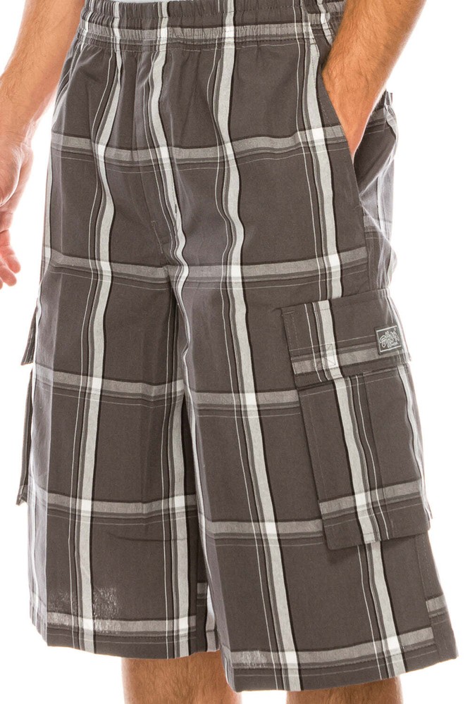 Shaka Wear Plaid Shorts