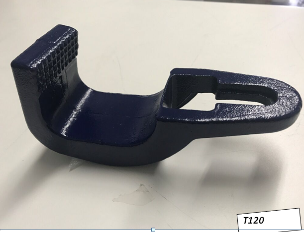 3 Ton Sill Hook Straight Cut Tooth 2-1/2" Pull Round Hook Clamp Grip Pull Power