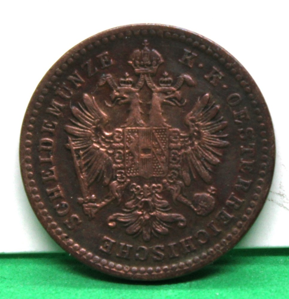 1881 Austria 1 Heller