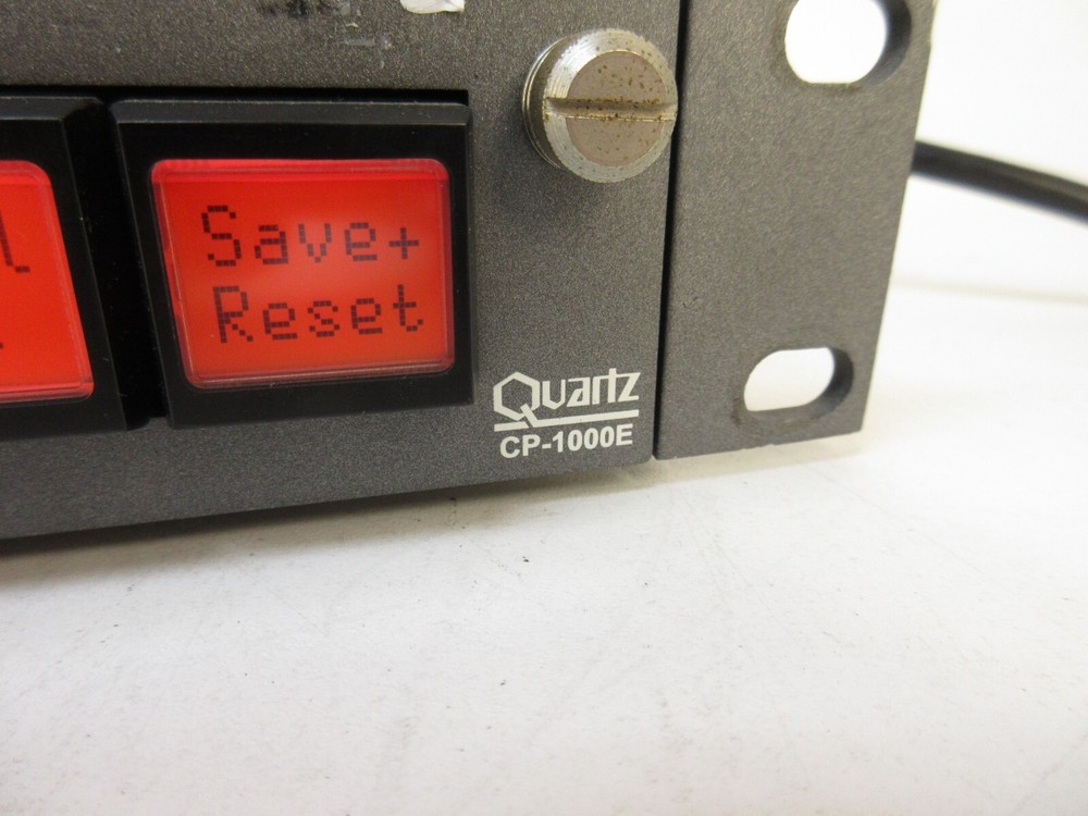 Evertz CP-1000E Intelligent Router Control Panel Routing Switch CP1000E