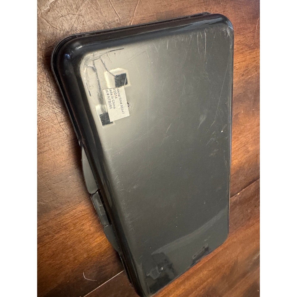 Jeep black travel wipe case