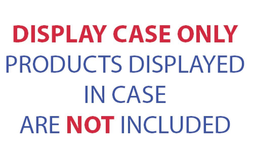 Model Diecast Display Case 1/18th Scale 4 car Horizontal