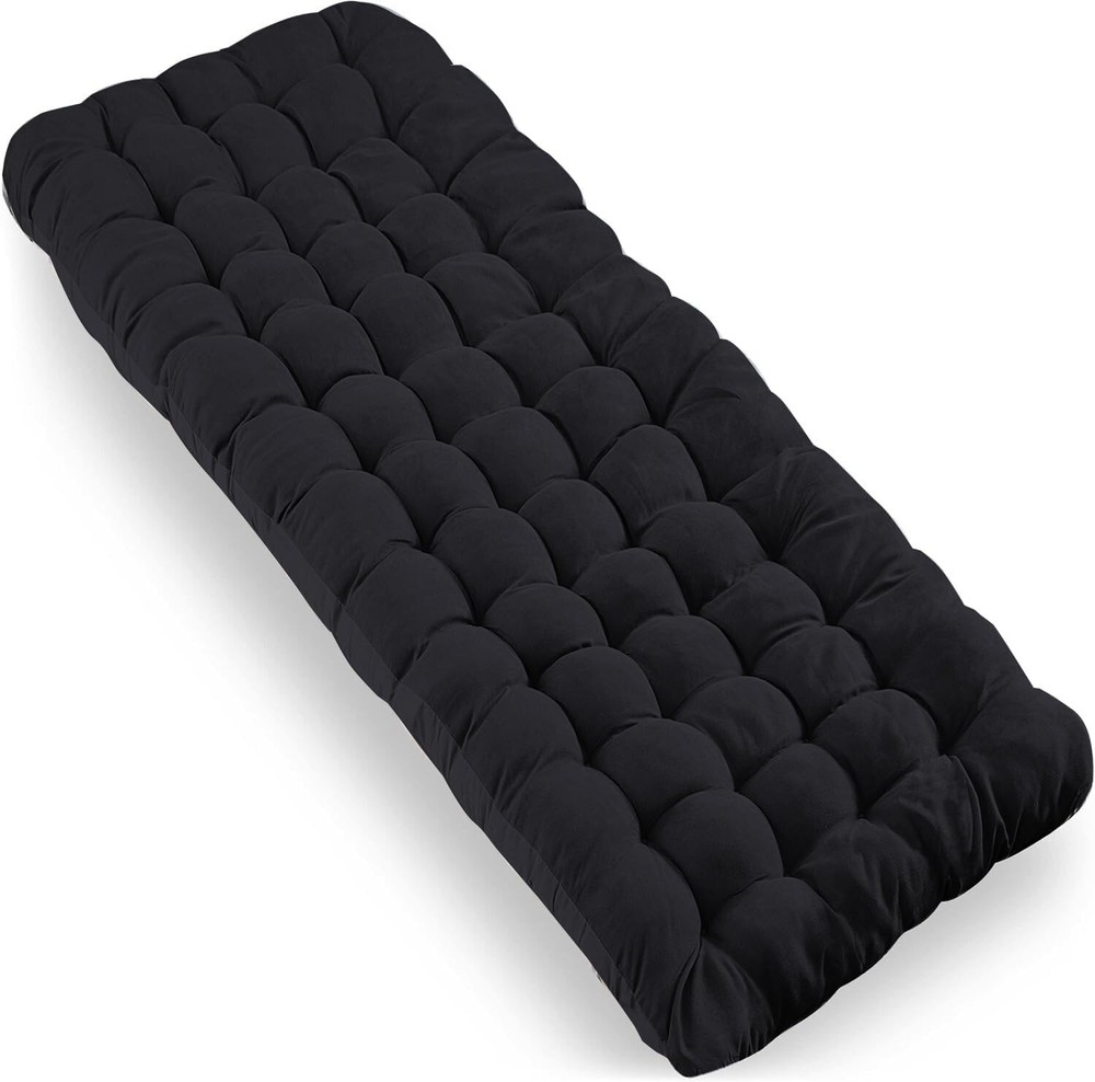 Zone Tech Black Camping Cot Mattress Pad,  Sleeping Pad Inflatable Sleeping Mat
