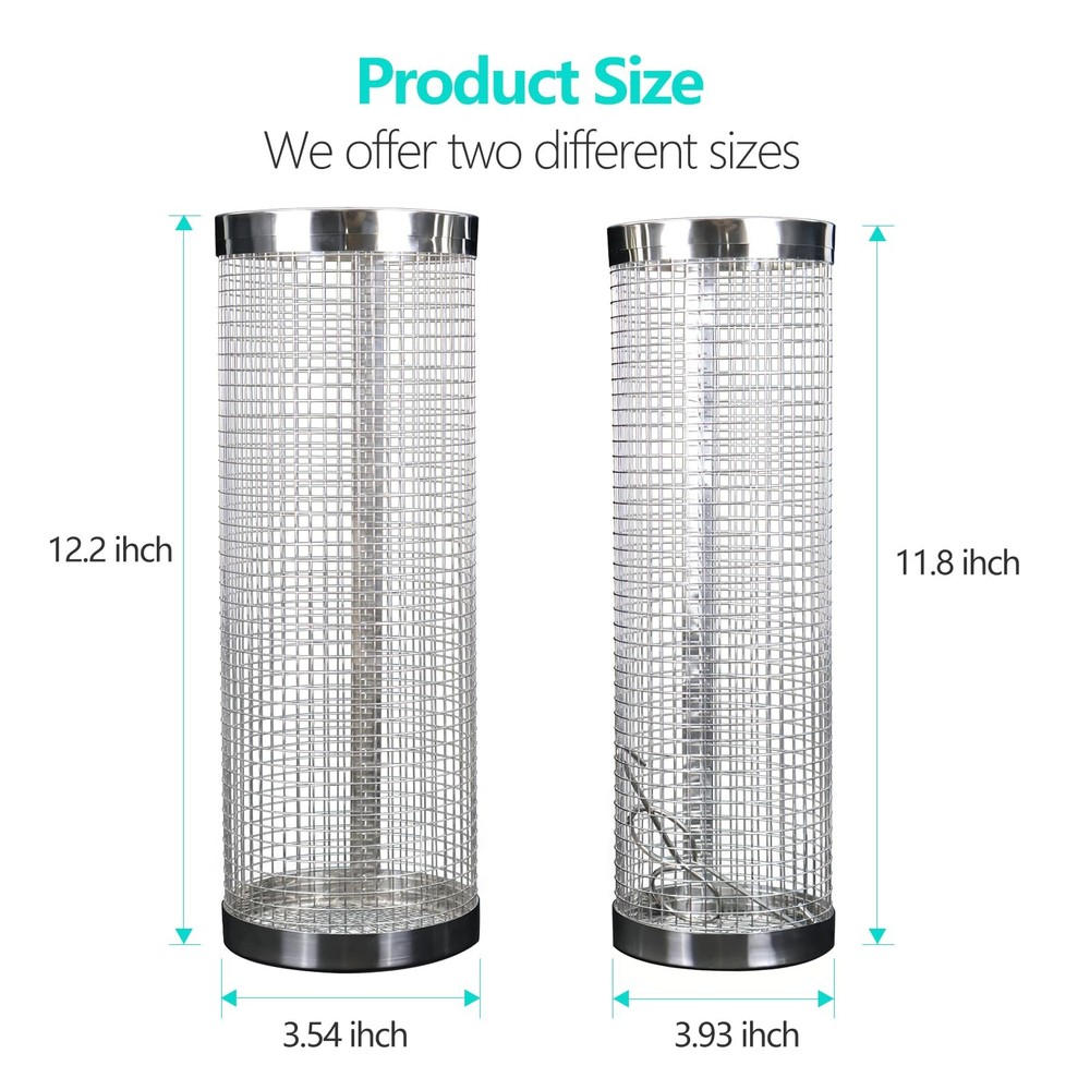2 Pack Underground Worm Composting Bin with Gardening Gloves - Small Round Me...