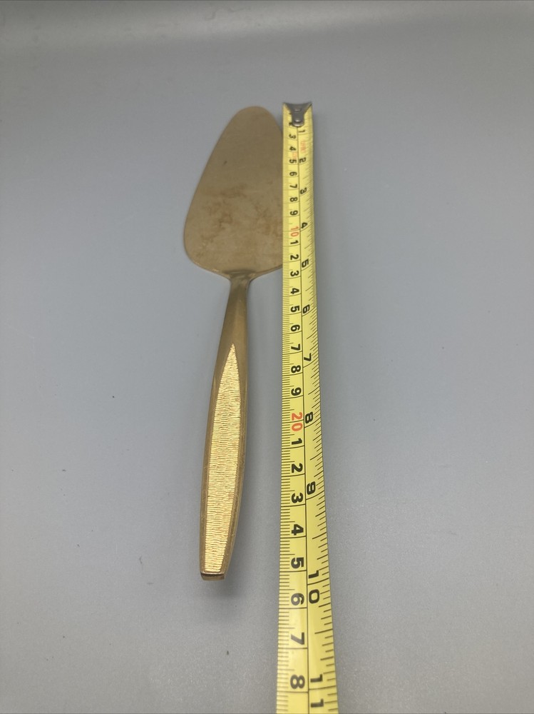 Royaltion 5 Gold Pie And Cake Server Used Condition