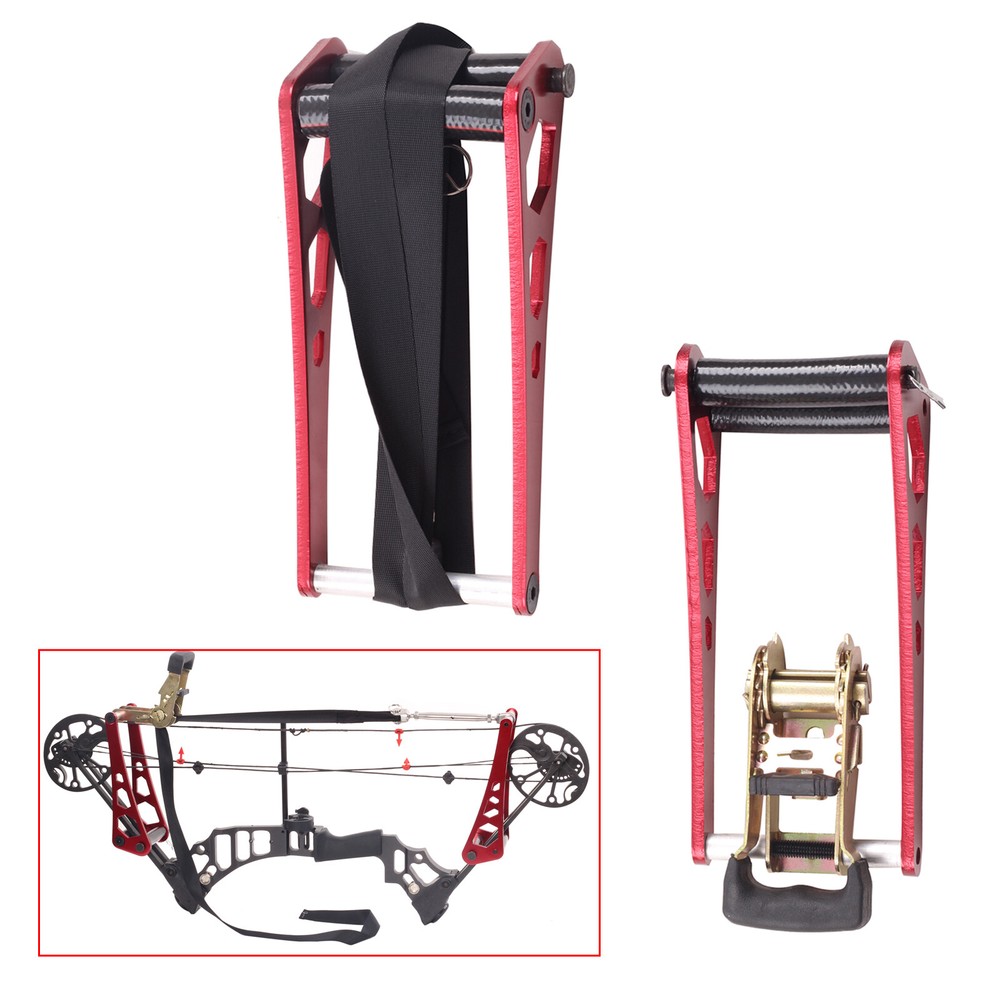 2pcs Universal Archery Ratchet-Loc Bow Press Machine Compound Bow Open Accessor