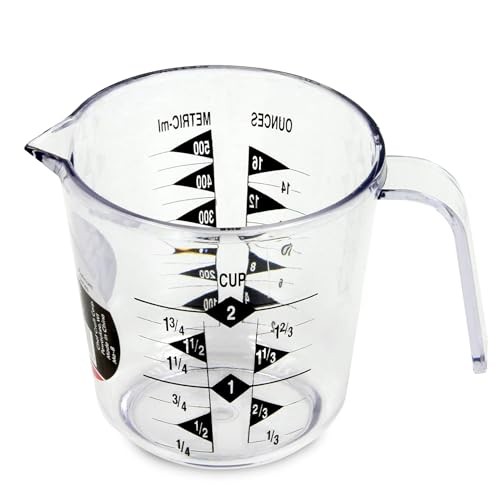 Select Plastic Clear 2 Cup Measuring Cup