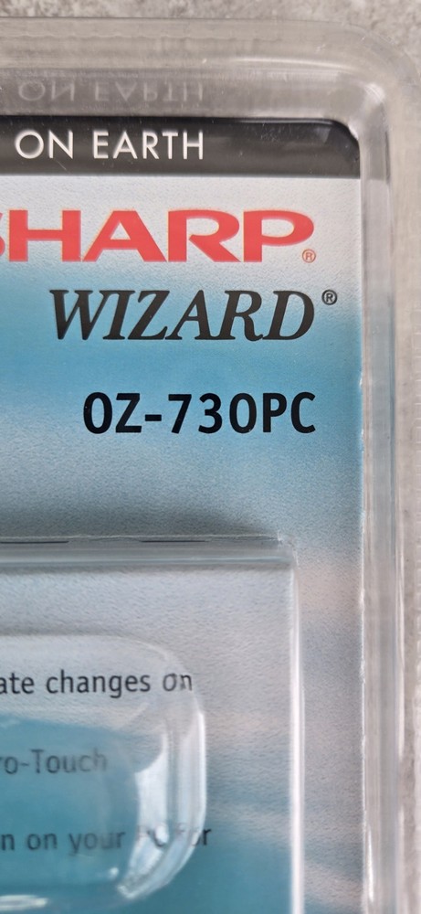 Sealed Vtg Sharp Wizard Oz-730PC Electronic Organizer Pocket Computer FREEUSHIP