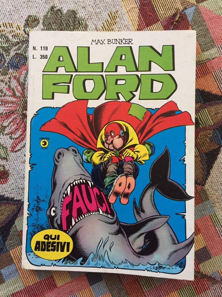 1979 Alan Ford No.119 Jaws With Stickers