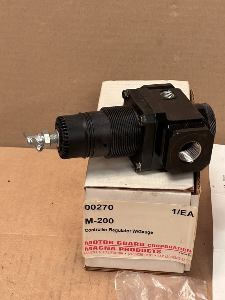 Motor Guard M-200 Controller Air Pressure Regulator 1/2 NPT