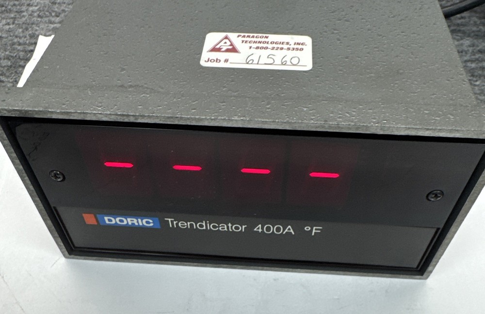 Doric Trendicator 400A Type K Thermocouple Indicator Reader -200 °C to 1,260 °C