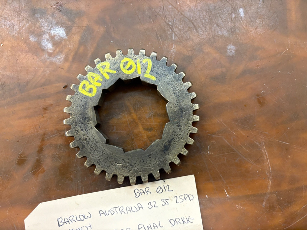BARLOW AUSTRALIA 32 ST 2SPD WINCH RATCHET GEAR FINAL DRIVE