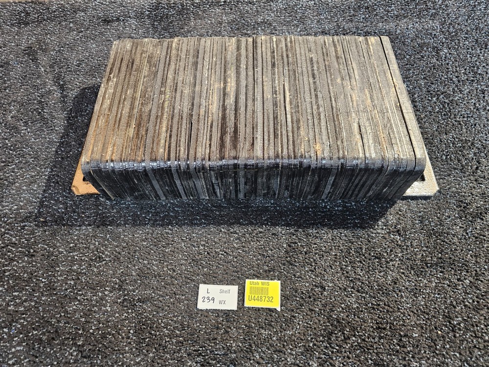 Dock Bumper 22NT88A 26"x4-1/2"x12" Rectangular, Laminated Rubber