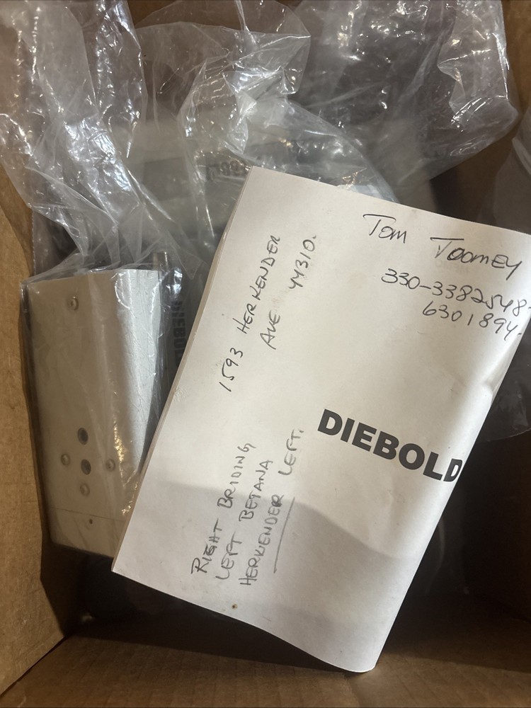 Diebold & Panasonic CCTV set: 5 Total- Unused Cameras