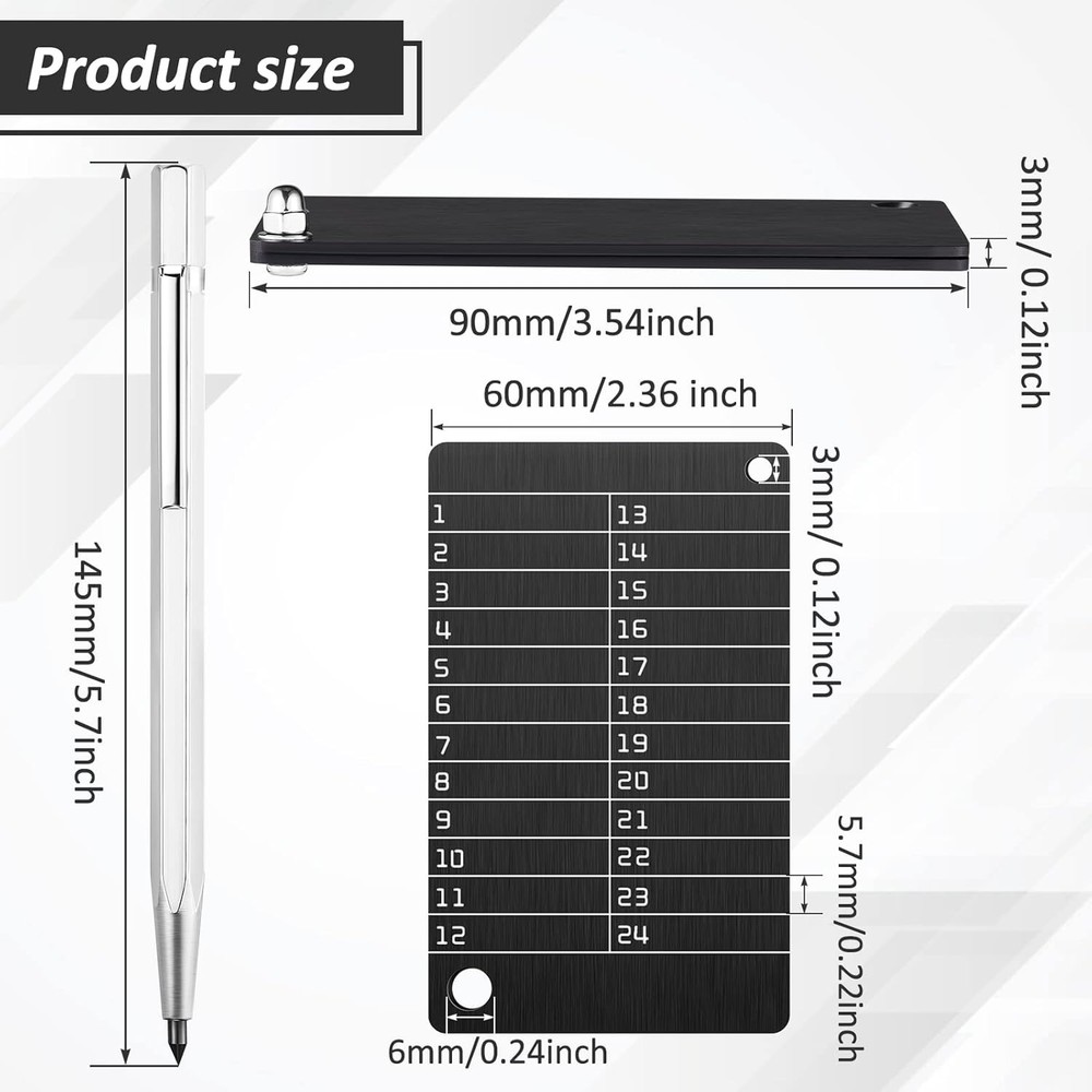 Cryptocurrency Wallet Metal Backup Plate