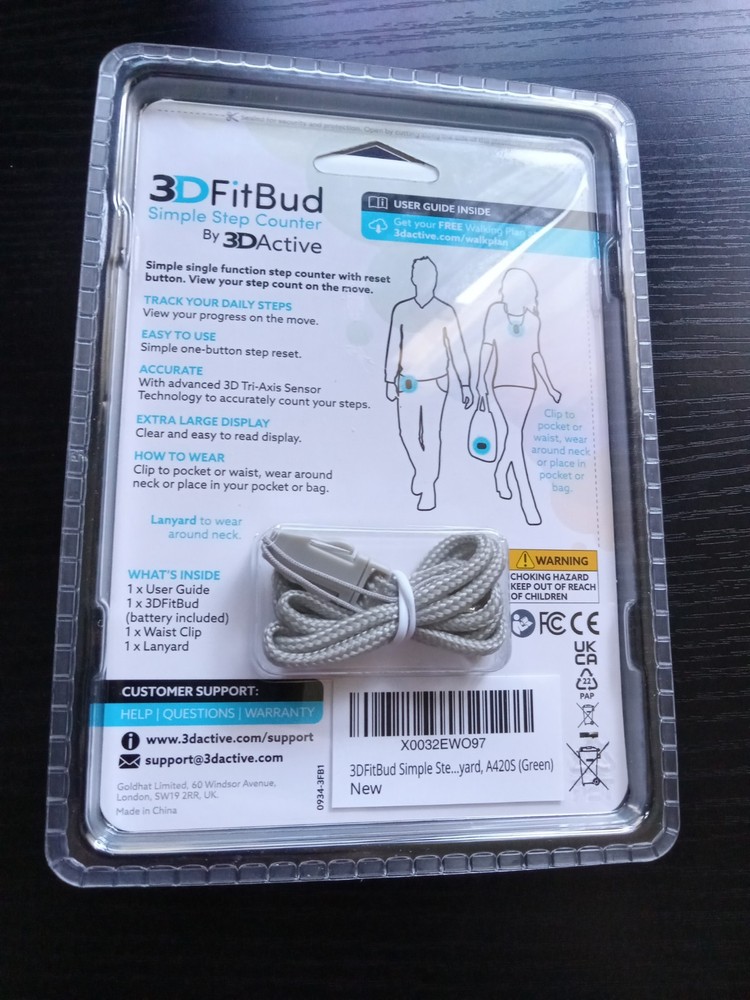 3DFitBud A420S Simple Step Counter