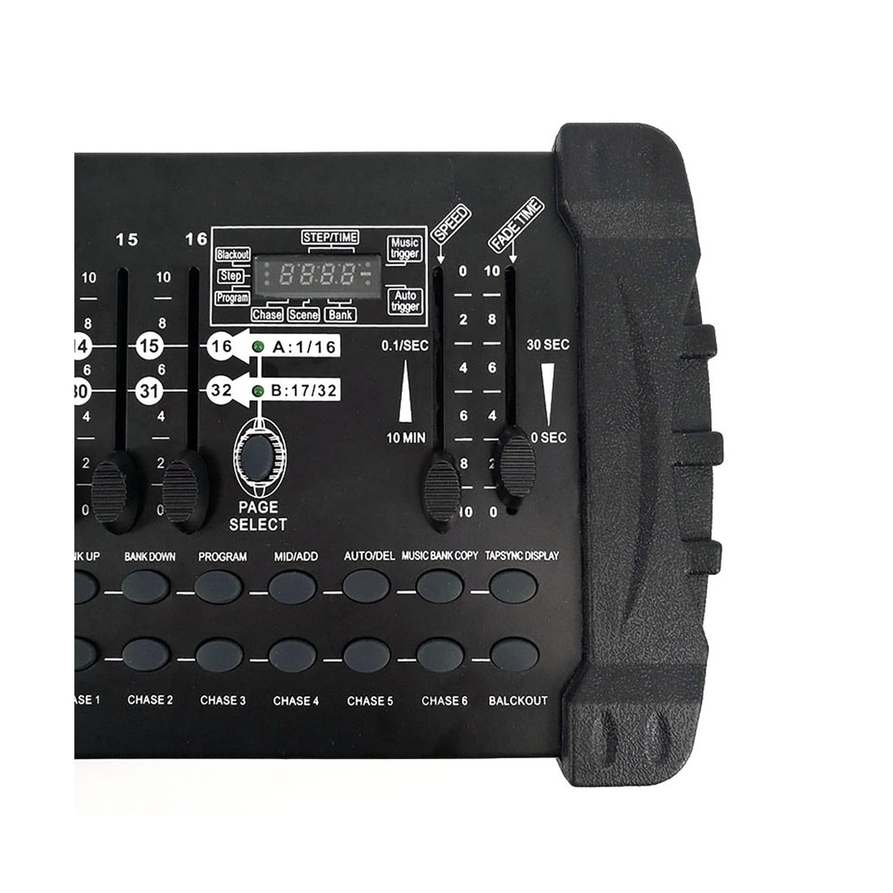 SHEHDS DMX Controller DMX384 DJ Controller LED Digital Display DMX Console DJ...