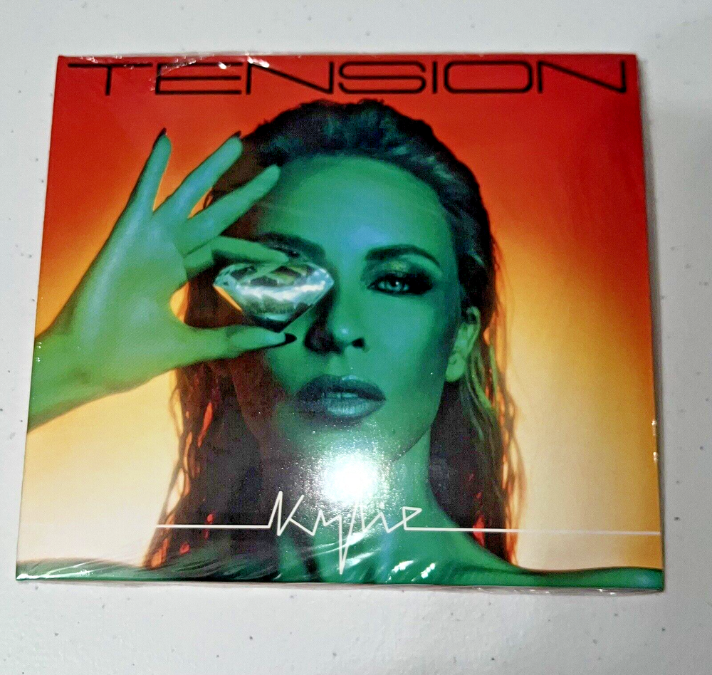 Kylie Minogue Signed Tension CD Autograph - In Hand!