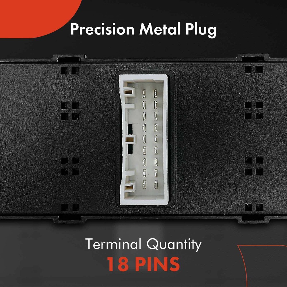 Front Driver Left Door Power Window Switch for Kia Rio 2012 2013 2014 2015-2017