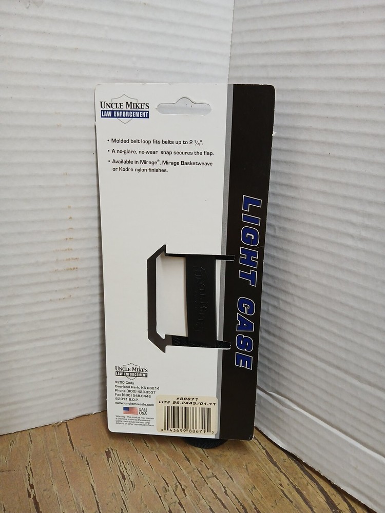 Uncle Mikes Law Enforcement Light Case Mini (Brand New)