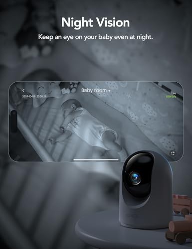 Indoor Security Camera, 2K Cameras for Home Security with Motion 2K-1pack