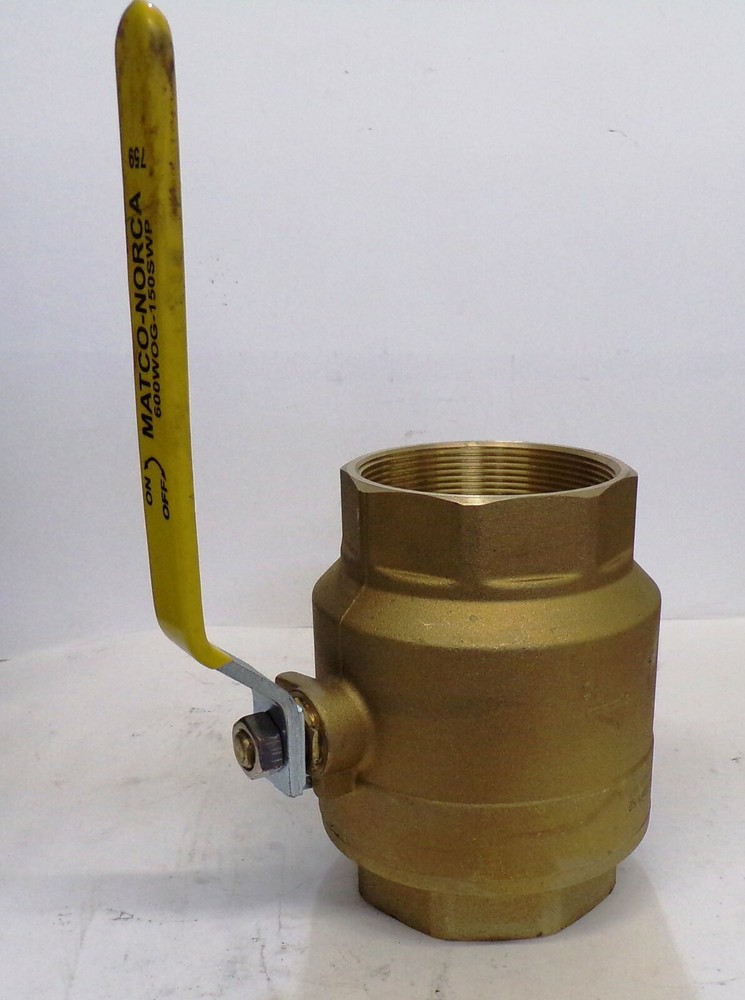 MATCO NORCA BALL VALVE, 759, 4" THREADED FORGED BRASS